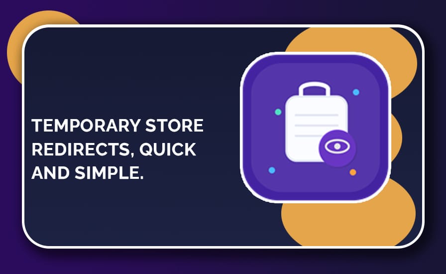Temporary Redirect Shop for WooCommerce in a simple way